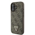 Miniatyrbild 2 av 9: Guess GUHCP16SP4TDSCPW iPhone 16 6,1" brunt/brunt hårdfodral Läder Metall Logotyp Strass Crossbody
