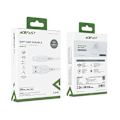 Miniatyrbillede 5 af 6: ACEFAST KABEL LANG STÆRK MFI USB - LYN 1,2M, 2,4A HVID