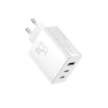 Miniatyrbild 5 av 11: Baseus Cube Pro 65W GaN lader 2x USB-C USB-A - hvit