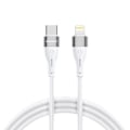 Miniatyrbillede 1 af 9: WOZINSKY WSTCL1 LIGHTNING / USB-C PD 27W KABEL 1 M - HVID