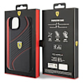 Miniatyrbillede 8 af 8: FERRARI TWIST METAL LOGO COVER TIL IPHONE 15 PLUS - SORT