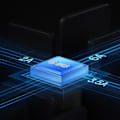 Miniatyrbild 10 av 11: Baseus Flash-seriekabel USB Type C / USB Type A - USB Type C / Lightning / micro USB 100 W 1,2 m svart (CASS030101)