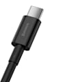 Miniatyrbild 5 av 11: BASEUS USB-KABEL - USB TYPE C 66 W (11 V / 6 A) HUAWEI SUPERCHARGE SCP 2 M SVART