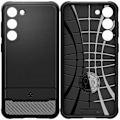 Miniatyrbillede 1 af 11: SPIGEN RUGGED ARMOR GALAXY S23 MAT SORT