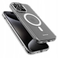 Miniatyrbild 3 av 11: Spacecase Clear Mag-Fodral För Iphone 15 Pro Max-Adapter För Magsafe