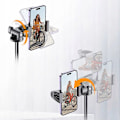 Miniatyrbillede 6 af 9: TECH-PROTECT L03S BLUETOOTH SELFIE-STIV STIV SORT