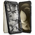 Miniatyrbild 3 av 11: Ringke Fusion X Design-deksel til Samsung Galaxy S23+ kamuflasje svart