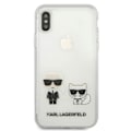 Miniatyrbild 3 av 8: Karl Lagerfeld KLHCI65CKTR iPhone Xs Max hårdfodral Transparent Karl & Choupette