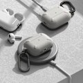 Miniatyrbild 7 av 10: Ringke Onyx AirPods Pro 2 deksel, pansret deksel for hodetelefoner, grå