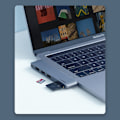 Miniatyrbild 8 av 9: UGREEN HUB 3 USB TF SD USB FOR MACBOOK PRO AIR GREY