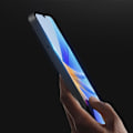 Miniatyrbillede 3 af 8: DUX DUCIS HOLDBART HÆRNET GLAS 9H TIL OPPO A17 MED SORT RAMME