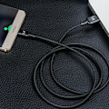Miniatyrbild 8 av 9: Wozinsky USB - USB Type C-kabel 2,4A 1m svart (WUC-C1B)