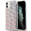 Miniatyrbild 2 av 2: Hello Kitty IML Gradient Electrop Crowded Kitty Hoveddeksel til iPhone 11 / Xr - Rosa