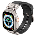 Miniatyrbillede 4 af 11: SPIGEN DURAPRO ARMOR PU-REM TIL APPLE WATCH 4/5/6/7/8/9/SE/ULTRA 1/2 (42/44/45/49 MM) - SORT