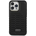 Miniatyrbillede 3 af 8: AUDI SYNTETISK LÆDER TASKE MED MAGSAFE TIL IPHONE 15 PRO MAX - SORT