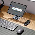 Miniatyrbild 9 av 11: Baseus AcmeJoy HUB 4-porter (USB-C - 1x USB-C PD&Data/3x USB3.0) mørkegrå (WKJZ010313)