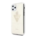 Miniatyrbild 3 av 8: Guess GUHCN58SGTLGO iPhone 11 Pro gull/gull hardt deksel Glitter Triangle