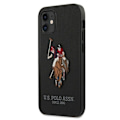 Miniatyrbillede 3 af 5: AMERIKANSK SAG POLO ASSN. BRODERIKOLLEKTION TIL IPHONE 12 MINI - SORT