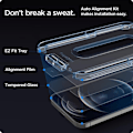 Miniatyrbillede 10 af 11: HÆRDET GLAS SPIGEN GLAS.TR "EZ FIT" 2-PACK IPHONE 12/12 PRO