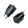 Miniatyrbild 2 av 10: Mcdodo Nano GaN 2X USB/USB-C PD QC telefon/nettbrettlader - 33W svart
