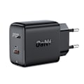 Miniatyrbild 2 av 5: Acefast GaN USB Type C vegglader 30W, PD, QC 3.0, AFC, FCP svart (A21 svart)