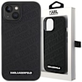 Miniatyrbild 1 av 2: Karl Lagerfeld Quilted K Pattern Deksel til iPhone 15 Plus / 14 Plus - Svart