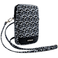 Miniatyrbild 4 av 6: Guess Zip GCube Bottom Stripe telefonveske - svart
