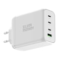 Miniatyrbild 2 av 7: Silver Monkey SMA154 200 W GaN-lader 3xUSB-C PD USB-A QC 3.0 - hvit