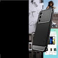Miniatyrbillede 5 af 5: SPIGEN RUGGED ARMOUR ETUI TIL SAMSUNG GALAXY A25 5G - MAT SORT