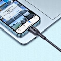 Miniatyrbild 4 av 11: MCDODO KORT USB LIGHTNING SNABBLADDNINGSKABEL FÖR IPHONE 13 14 20CM