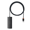 Miniatyrbillede 3 af 11: BASEUS MULTIFUNKTIONEL HUB-ADAPTER USB-A TIL 4XUSB-A 3.0 5GB/S SORT