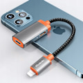 Miniatyrbild 3 av 10: MCDODO ADAPTER 2X LIGHTNING KABEL IPHONE X 11 12 13 14 PRO MAX