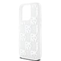 Miniatyrbild 7 av 9: DKNY Liquid Glitter Multilogo beskyttelsesdeksel til iPhone 15 Pro - hvit