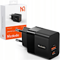 Miniatyrbild 1 av 10: Mcdodo telefonlader, Snabb, USB, USB-C, 20W, for iPhone, universal, svart