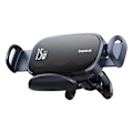 Miniatyrbild 2 av 11: Baseus LightChaser BS-CM029 bilmontert induktiv lader med trippelspole - svart
