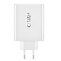 Miniatyrbillede 3 af 6: TECH-PROTECT NC100W-GAN 4-PORTS NETVÆRKSOPLADER PD100W/QC3.0 SORT