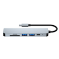 Miniatyrbild 6 av 8: TECH-PROTECT V4-HUB ADAPTER 6I1 GRÅ