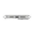 Miniatyrbild 4 av 6: UNIQ Combat iPhone 15 Pro Max 6.7 deksel Magclick Charging hvit/blank hvit