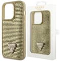 Guess GUHCP14MHDGTPD-deksel til iPhone 14 Plus 6.7 - Gull Rhinestone Triangle