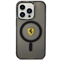 Miniatyrbillede 3 af 8: FERRARI TRANSLUCENT MAGSAFE ETUI TIL IPHONE 14 PRO MAX - SORT