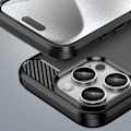 Miniatyrbillede 7 af 8: CARBON CASE SILIKONE ETUI TIL IPHONE 16 PRO MAX - SORT