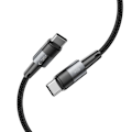 Miniatyrbild 3 av 5: TECH-PROTECT ULTRABOOST TYPE-C KABEL PD60W/3A 100cm GRÅ
