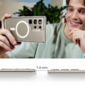 Miniatyrbillede 4 af 6: ESR CLASSIC HYBRID HALOLOCK ETUI MED MAGSAFE TIL SAMSUNG GALAXY S24 ULTRA - GENNEMSIGTIG