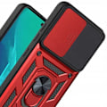 Miniatyrbild 3 av 7: Spacecase Case Cover För Motorola G22 Camring Röd