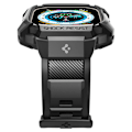 Miniatyrbillede 5 af 11: SPIGEN RUGGED ARMOR PRO ETUI MED REM TIL APPLE WATCH ULTRA (49 MM) - SORT