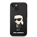 Miniatyrbillede 3 af 8: KARL LAGERFELD SILIKONE IKONIK MAGSAFE ETUI TIL IPHONE 14 PLUS - SORT