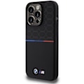 Miniatyrbillede 2 af 8: BMW M SILICONE PATTERN MAGSAFE ETUI TIL IPHONE 15 PRO - SORT