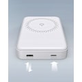 Miniatyrbild 9 av 11: INNOSTYLE POWERMAG 2IN1 SNABB INDUKTION POWERBANK FÖR MAGSAFE 10000MAH STATIV VIT