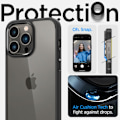 Miniatyrbild 11 av 11: SPIGEN ULTRA HYBRID IPHONE 14 PRO MAX MAT SORT