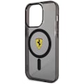Miniatyrbillede 6 af 8: FERRARI TRANSLUCENT MAGSAFE ETUI TIL IPHONE 14 PRO MAX - SORT